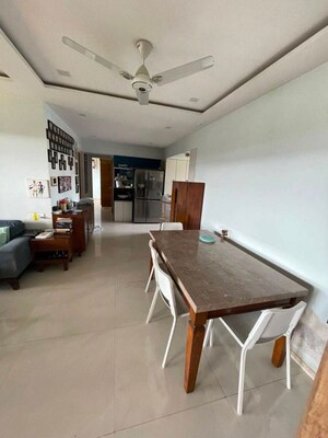 Living Room in 2 BHK Apartment at Chirag Bhagat Grandeur, Malad West – for Rent