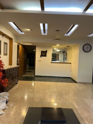 Living Room in 3 BHK Apartment at Hiranandani Gardens Octavius, Powai – for Rent