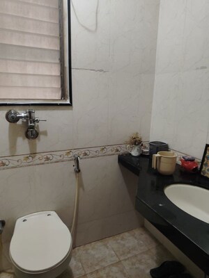 Attached Bathroom in 2 BHK Apartment at Lake Pleasant, Powai – for Rent