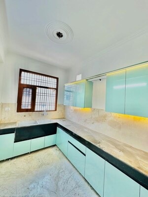 Kitchen in 3 BHK Builder Floor at US Pine Homes, Dhakoli – for Sale