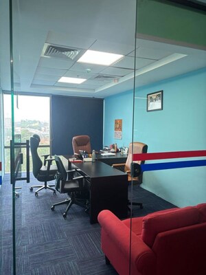 Team Area in  Office Space at Manjeera Trinity Corporate, Kukatpally – for Rent