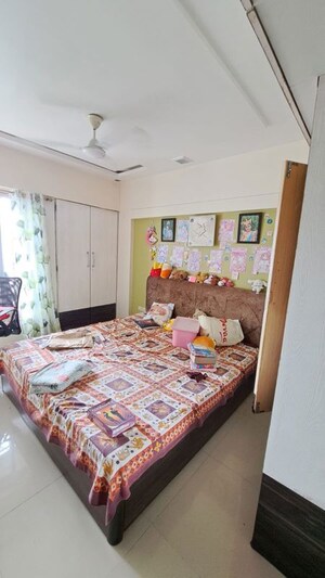 Bedroom in 2 BHK Independent House at Kanakia Spaces Niharika, Manpada – for Rent