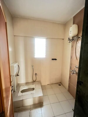 Bathroom in 2 BHK Apartment at SSD Sai Avenue, Pimple Saudagar – for Rent