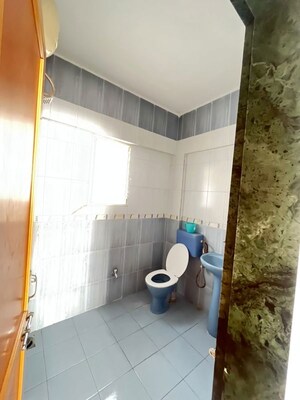 Bathroom in 2 BHK Apartment at SSD Sai Avenue, Pimple Saudagar – for Rent
