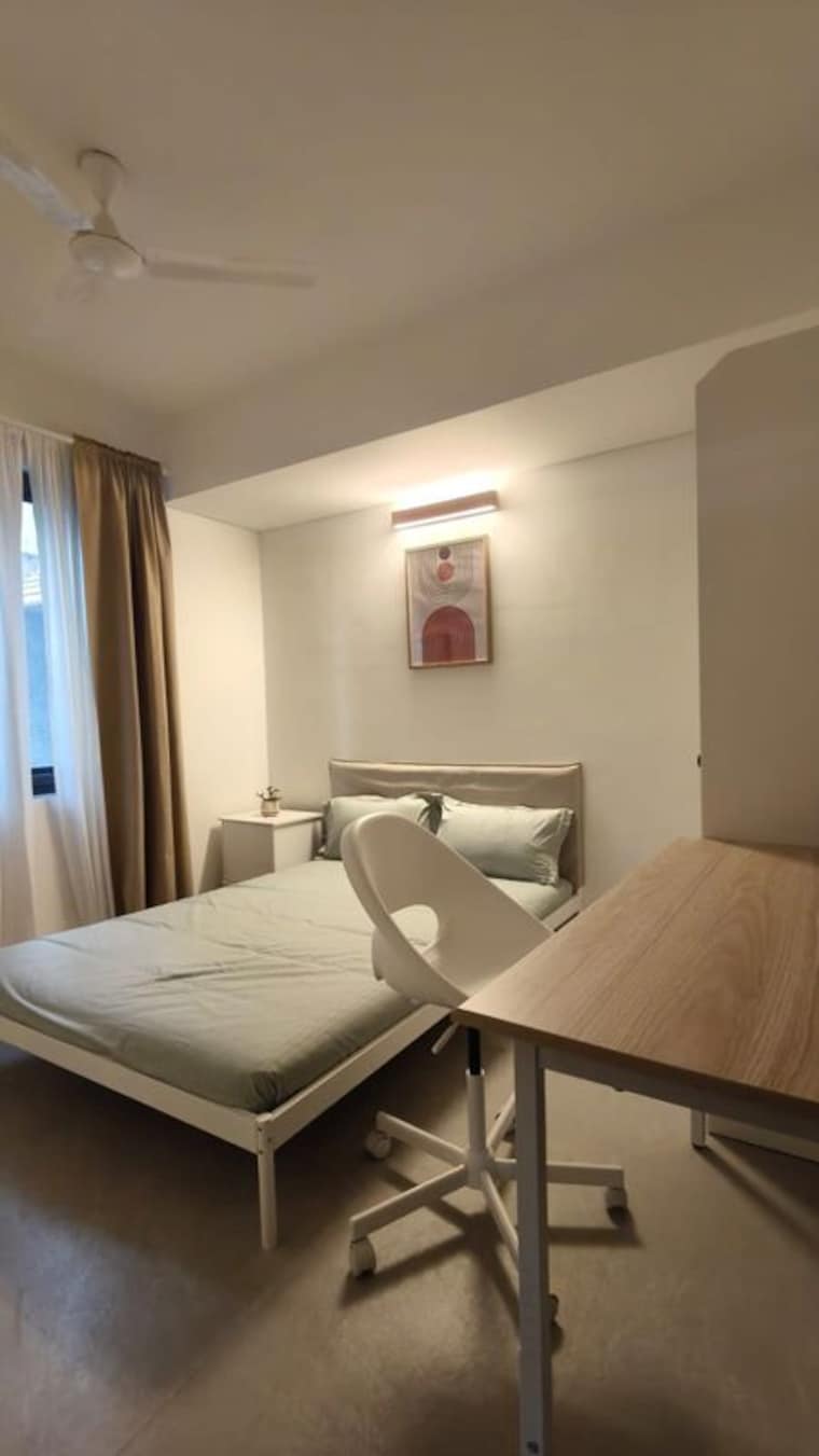 Bedroom, total-environment-time-apartment 2 Bedroom 1500 Sq.Ft. Apartment In Indiranagar Bangalore 10533668
