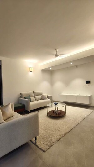 Living Room in 2 BHK Apartment at Time Apartment, Indiranagar – for Rent