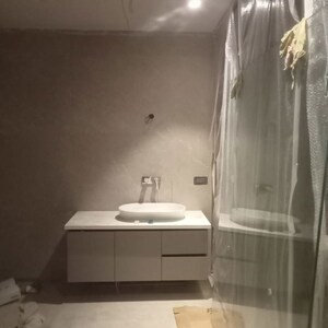 Bathroom in 3 BHK Builder Floor at Puri Kohinoor, Sector 89 – for Rent