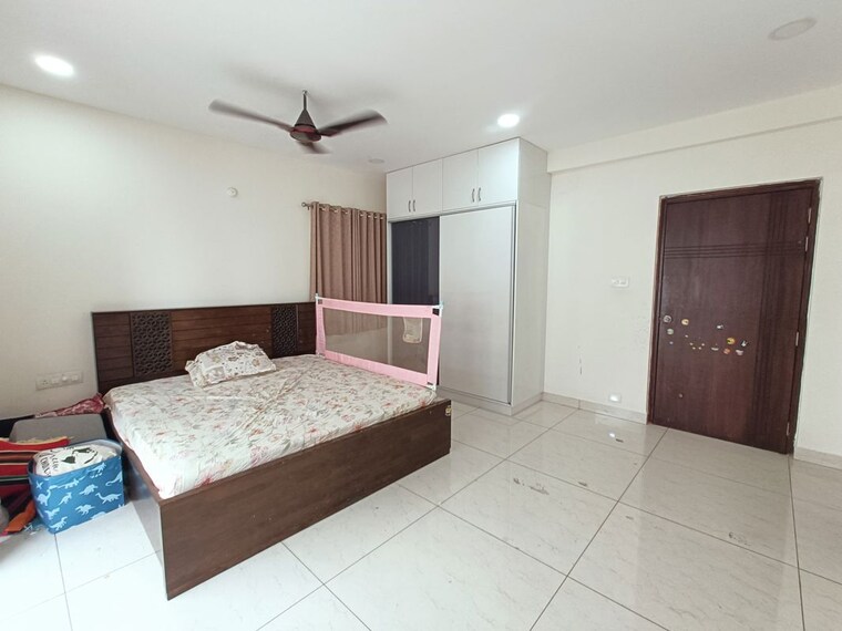 Bedroom, lansum-etania 3 Bedroom 2450 Sq.Ft. Apartment In Gachibowli Hyderabad 10533707