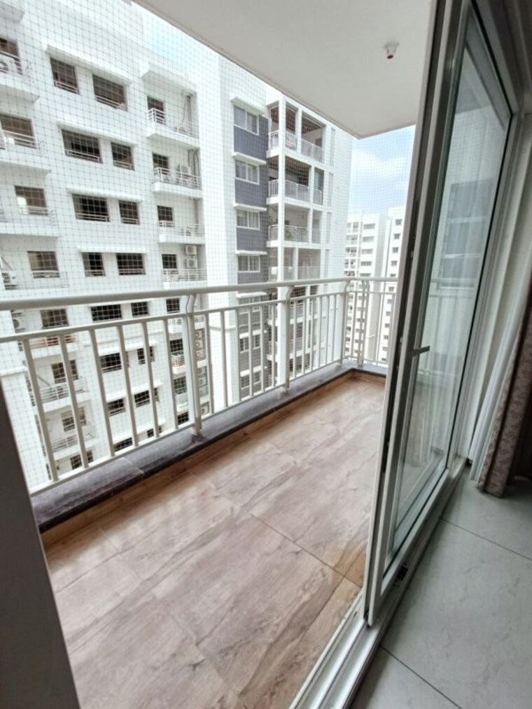 Balcony, lansum-etania 3 Bedroom 2450 Sq.Ft. Apartment In Gachibowli Hyderabad 10533707