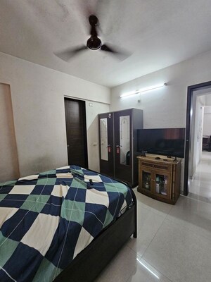 Bedroom in 2 BHK Apartment at Sukhwani Palm Breeze, Pimple Saudagar – for Rent