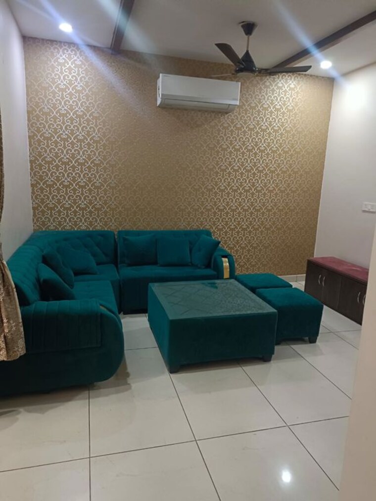 Living Room, pir machalla 3 Bedroom 1020 Sq.Ft. Builder Floor In Pir Machalla Zirakpur 10533711