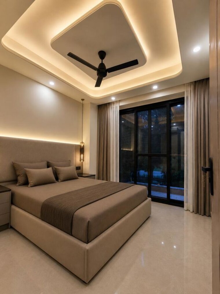 Bedroom, ansal-sushant-lok-i 3 Bedroom 215 Sq.Yd. Builder Floor In Sector 43 Gurgaon 10533725