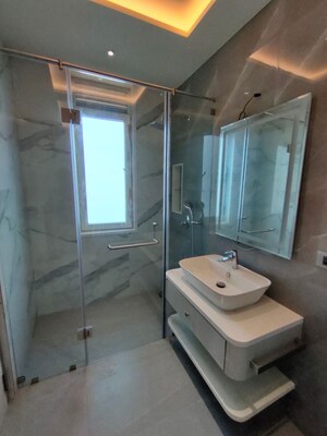 Bathroom in 4 BHK Apartment at Windsor Grande Residences, Andheri West – for Rent