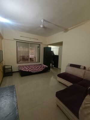 Living Room in 1 BHK Apartment at Pimple Nilakh – for Sale