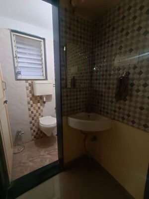 Bathroom in 1 BHK Apartment at Pimple Nilakh – for Sale