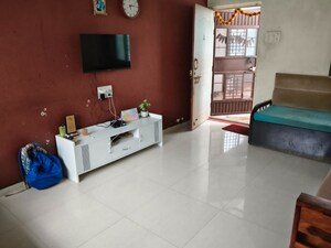 Living Room in 3 BHK Penthouse at Prasanna Residency, Nigdi – for Rent