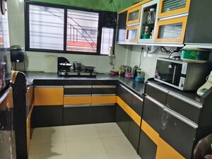 Kitchen in 3 BHK Penthouse at Prasanna Residency, Nigdi – for Rent