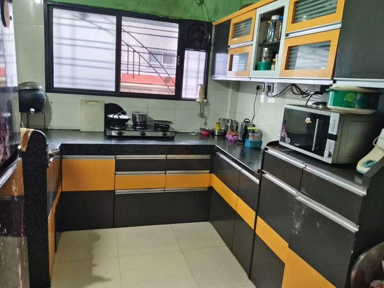 Kitchen, prasanna-residency 3 Bedroom 1200 Sq.Ft. Penthouse In Nigdi Pune 10533799