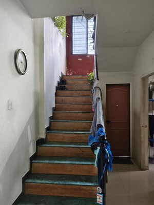 Staircase in 3 BHK Penthouse at Prasanna Residency, Nigdi – for Rent