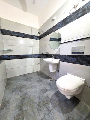 Bathroom in 4 BHK Builder Floor at Dhakoli – for Sale