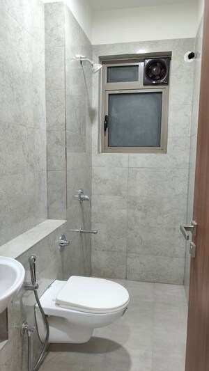 Bathroom in 2 BHK Apartment at Sheth Auris Bliss, Malad West – for Rent