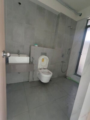 Bathroom in 2 BHK Apartment at Sheth Auris Bliss, Malad West – for Rent