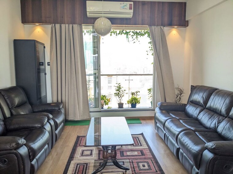 Living Room, shimmering-heights 3 Bedroom 1400 Sq.Ft. Apartment In Mahim West Mumbai 10533881