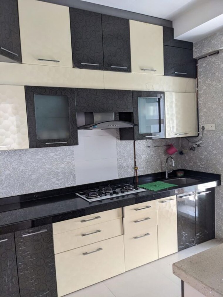 Kitchen, shimmering-heights 3 Bedroom 1400 Sq.Ft. Apartment In Mahim West Mumbai 10533881