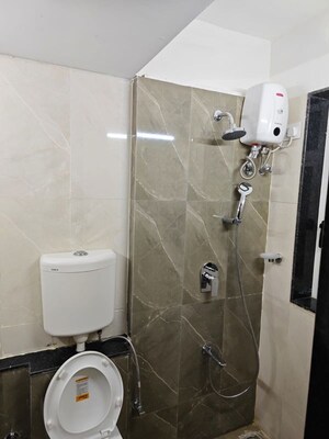 Bathroom in 2 BHK Apartment at Worli – for Rent