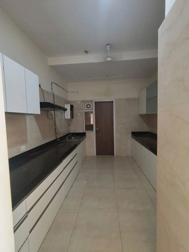 Kitchen, lnt-realty-crescent-bay 3 Bedroom 2400 Sq.Ft. Apartment In Parel Mumbai 10533910