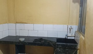 Kitchen in 1 RK Apartment at Ganeshwadi Apartments, Andheri East – for Rent