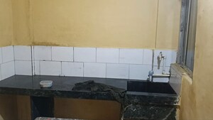 Kitchen in 1 RK Apartment at Ganeshwadi Apartments, Andheri East – for Rent