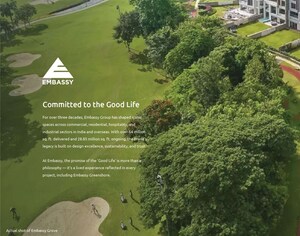 Master Plan in 3 BHK Apartment at Embassy Greenshore, Devanahalli – for Sale