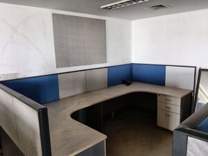 Kitchen in  Office Space at Hazratganj – for Rent