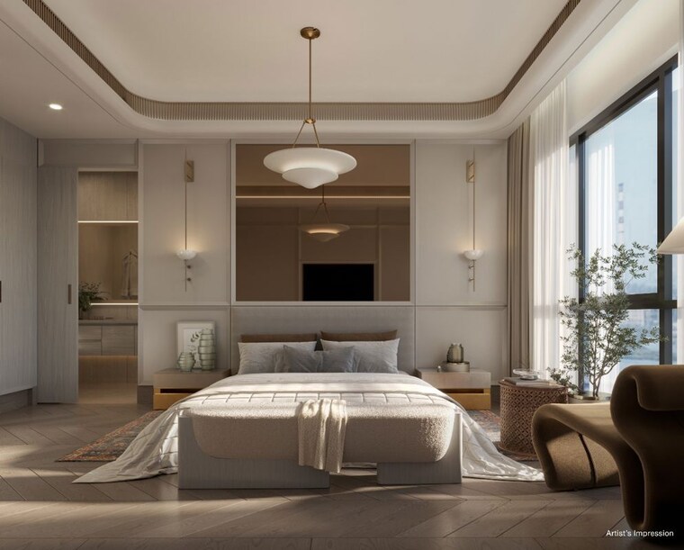 Bedroom, sobha-inizio 3 Bedroom 1021 Sq.Ft. Apartment In Parel Mumbai 10533973