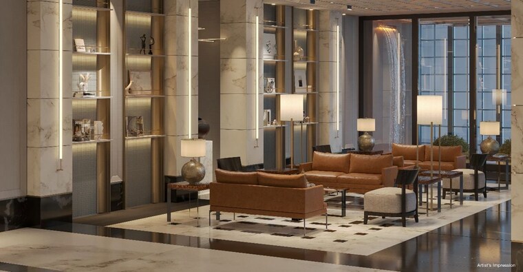 Living Room, sobha-inizio 3 Bedroom 1021 Sq.Ft. Apartment In Parel Mumbai 10533973