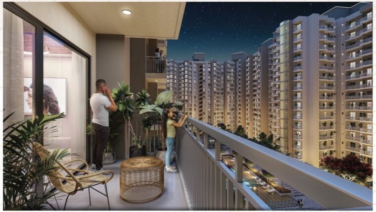Balcony, supercity-mayfair-residency-phase-ii 2 Bedroom 895 Sq.Ft. Apartment In Tech Zone 4 Greater Noida Greater Noida 10533992