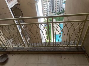 Balcony in 3 BHK Apartment at Mahagun My Woods, Sector 16c Greater Noida – for Rent