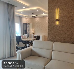Living Room in 4 BHK Apartment at Sobha City Casa Paradiso, Nagareshwara – for Rent