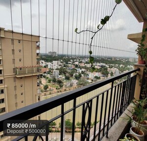 Balcony in 4 BHK Apartment at Sobha City Casa Paradiso, Nagareshwara – for Rent