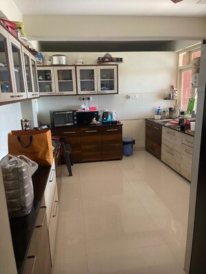 Kitchen in 5 BHK Apartment at Dona Paula – for Rent