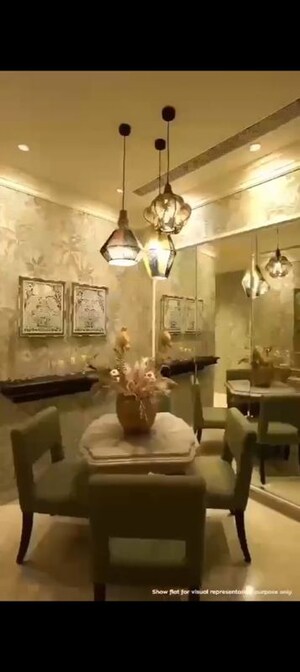 Living Room in 5 BHK Apartment at Rustomjee Crown, Prabhadevi – for Sale
