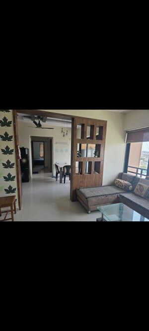 Living Room in 3 BHK Apartment at Kavisha Pebble Bay, Chandkheda – for Rent