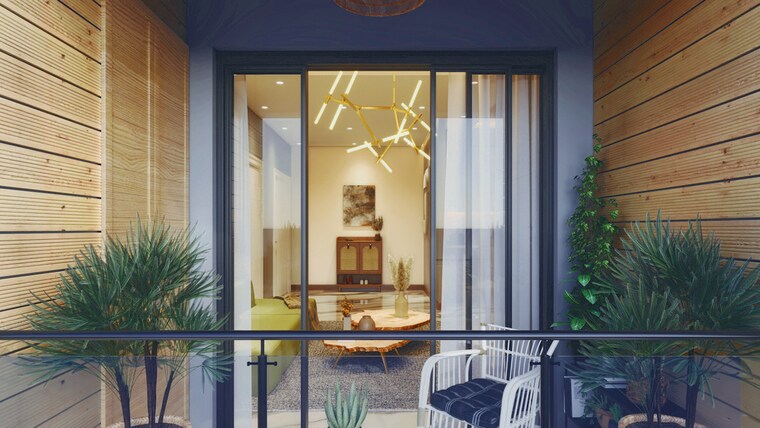 Balcony, embassy-edge 2 Bedroom 983 Sq.Ft. Apartment In Devanahalli Bangalore 10531405
