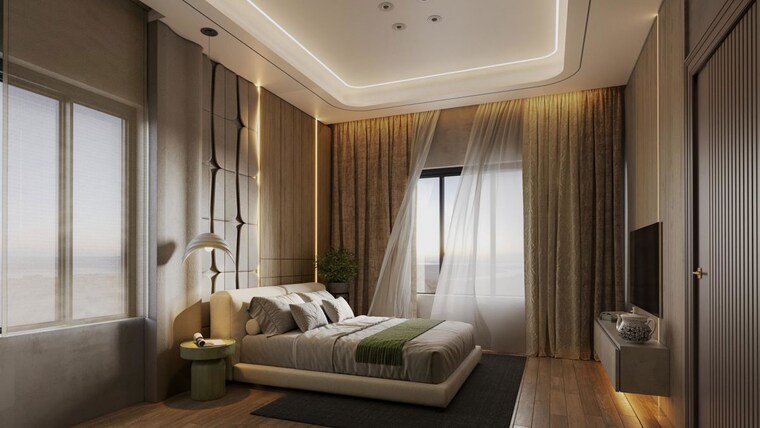 Bedroom, embassy-edge 2 Bedroom 1059 Sq.Ft. Apartment In Devanahalli Bangalore 10531404