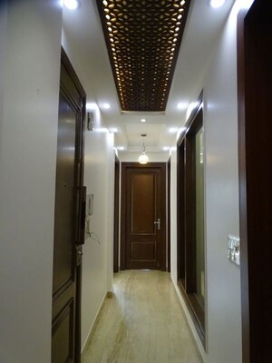 Building Lobby in 3 BHK Builder Floor at Chittaranjan Park – for Rent