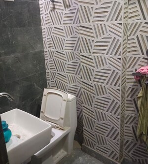 Bathroom in 2 BHK Builder Floor at Uttam Nagar – for Rent