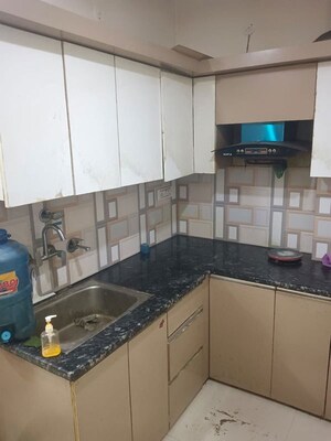 Kitchen in 2 BHK Builder Floor at Uttam Nagar – for Rent