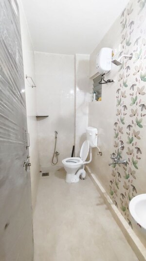 Bathroom in 1 BHK Apartment at Tuljai CHS, Kharadi – for Rent