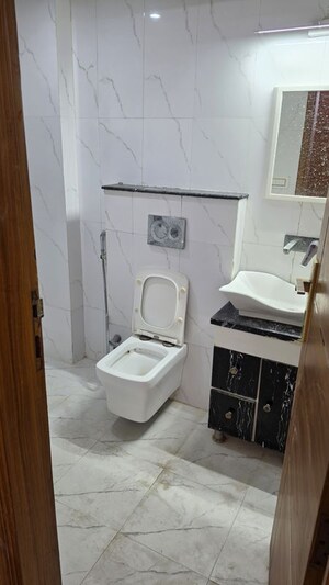 Bathroom in 3 BHK Apartment at Dwarka – for Rent